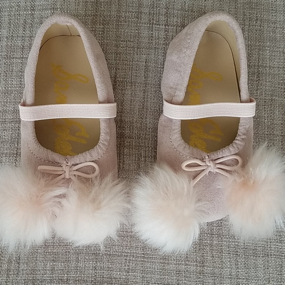 Sam Edelman Other - Sam Edelman Felicia Pom Pom Baby Shoes